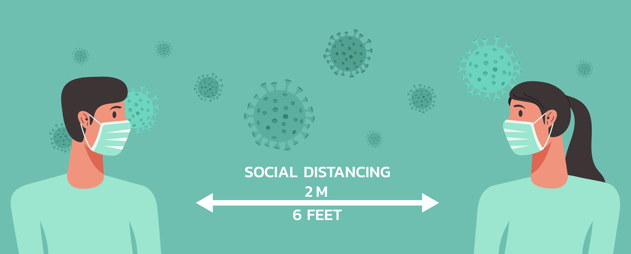 Social Distancing COVID East Tamworth Medical Centre